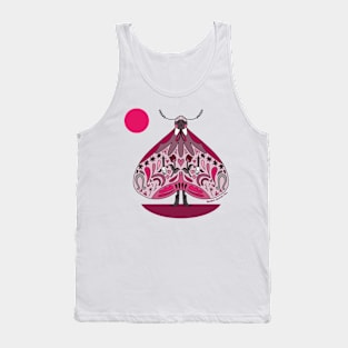 Pink Butterfly Babe Tank Top